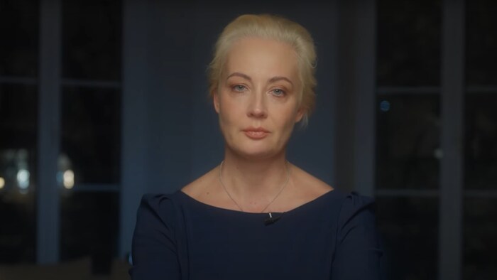 Auf dem erst am Vortag eingerichteten Konto von Julia Nawalnaja erschien der Hinweis: „Konto ...