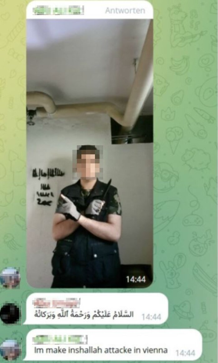 Vor dem abgeblasenen Anschlag am Hauptbahnhof schickte Ali K. diese Nachrichten.