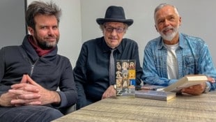 Kulturreferent Klaus Reitberger, Heinz D. Heisl und TVB-Obmann Georg Hörhager (von links) (Bild: Berger Hubert)