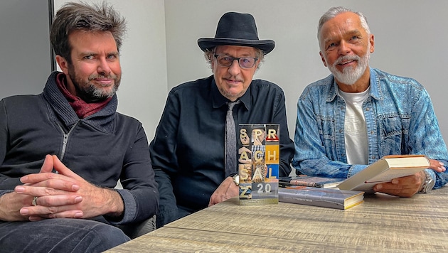 Kulturreferent Klaus Reitberger, Heinz D. Heisl und TVB-Obmann Georg Hörhager (von links) (Bild: Berger Hubert)