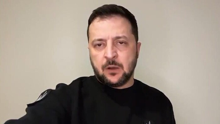 Ukraines Präsident Wolodymyr Selenskyj am 19. Februar