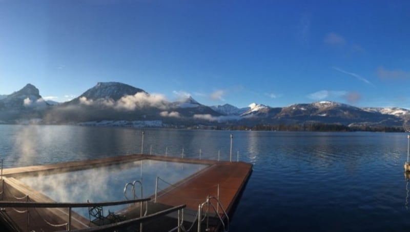 Lassen Sie Ihre Seele am Wolfgangsee baumeln. (Bild: Romantik Hotel Im Weissen Rössl)