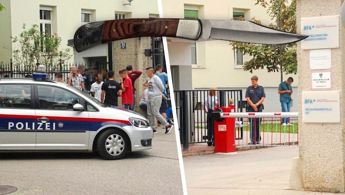 In der Betreuungsstelle Ost in Traiskirchen kam es am Montagabend zu der blutigen Attacke ...