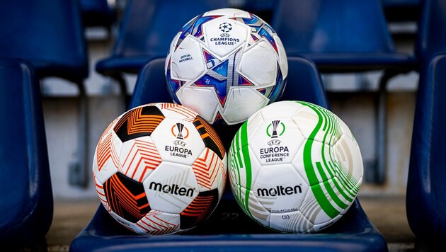 Europa League und Conference League spielen weiter bei ServusTV. (Bild: ServusTV / Manuel Seeger)