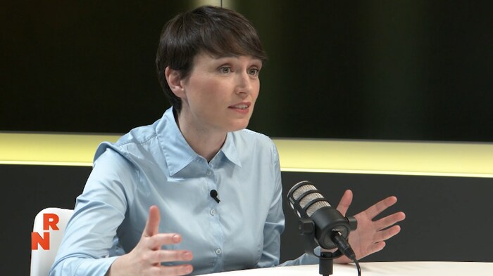 Liderka Partii Zielonych Sigrid Maurer