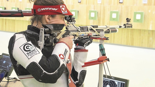 Olivia Hofmann hat auch mit guter Leistung keine Chance auf eine EM-Medaille. (Bild: Margit Melmer/ÖSB)