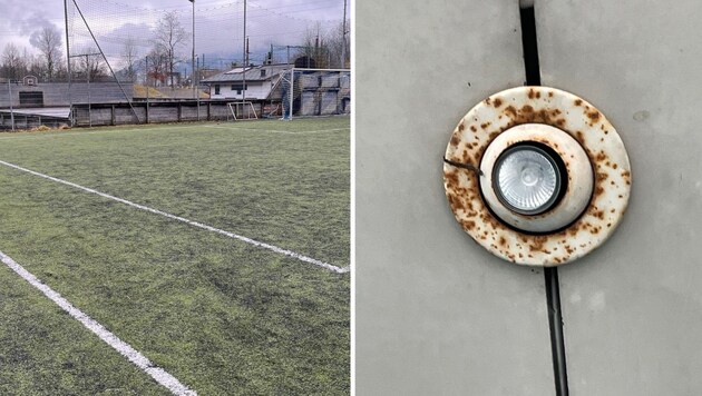 Die „Krone“ berichtete über die Zustände in der Sportanlage Bischofshofen.