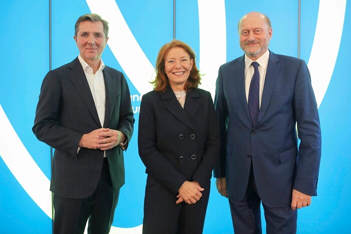 Die Chefetage des Gesundheitsverbundes: Michael Binder (Medizinischer Direktor), Evelyn ...