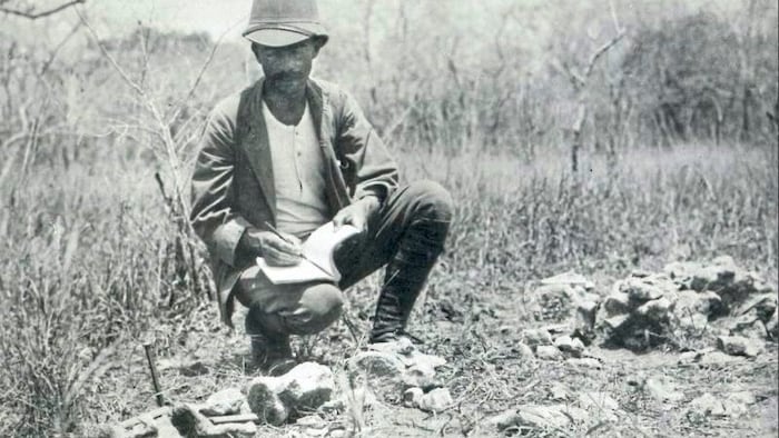 Werner Janensch leitete von 1909 bis 1914 die bisher größte und ergiebigste Dino-Expedition in ...