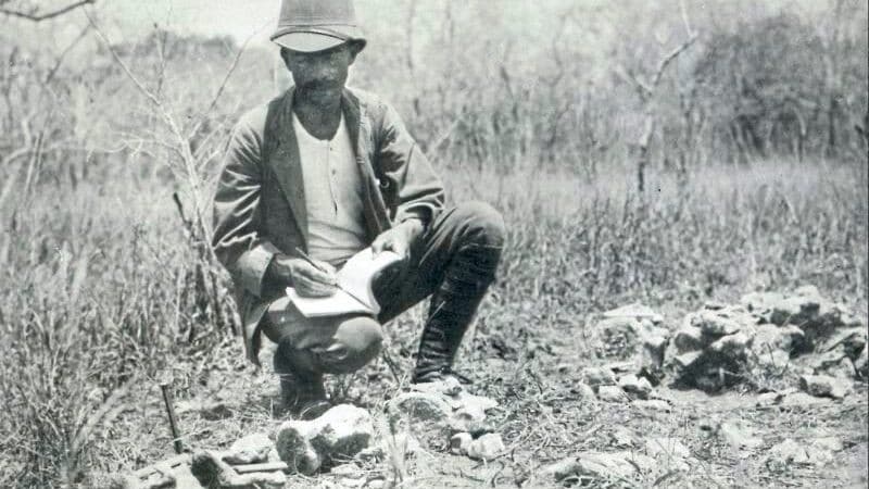 Werner Janensch leitete von 1909 bis 1914 die bisher größte und ergiebigste Dino-Expedition in Tansania und war selbst Namensgeber. (Bild: zVg)