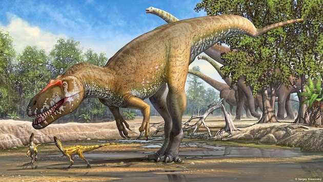 1500 Namen von Sauriern wurden analysiert. Im Bild ein Torvosaurus gurneyi, dessen Name nicht beanstandet wurde. (Bild: REUTERS)