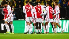 Jubel bei Ajax Amsterdam (Bild: ASSOCIATED PRESS)