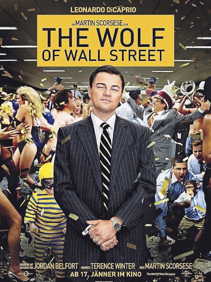 Ein Must Watch: „The Wolf of Wall Street“ mit Leonardo DiCaprio, Sonntag, 21.15 Uhr auf ORF 1. (Bild: ORF)