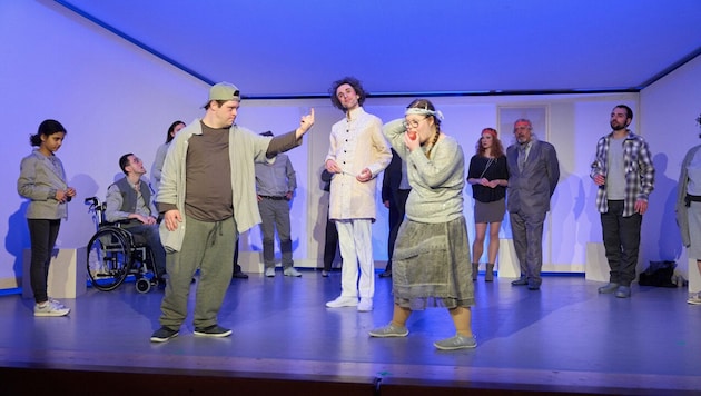 Inklusives Theaterprojekt in Bad Goisern (Bild: Chris Rogl)