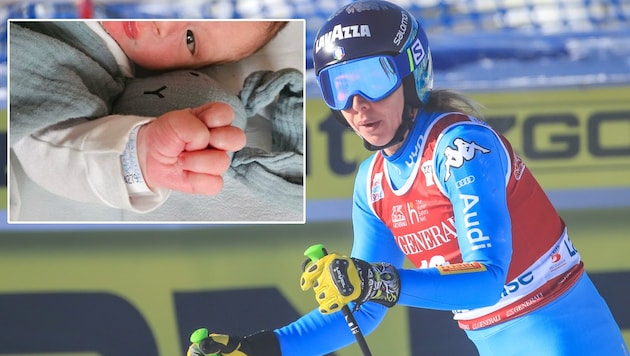 Ex-Skirennfahrerin Francesca Marsaglia ist Mama geworden. (Bild: GEPA pictures, instagram.com/francesca_marsaglia)