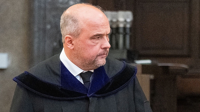 Judge Michael Radasztics spoke in a louder voice during the verdict than during the entire trial. 