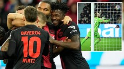 Mainz-Keeper Robin Zentner verschuldete Leverkusens Treffer zum 2:1. (Bild: Copyright 2024 The Associated Press. All rights reserved.)