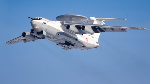 Rosyjski samolot wczesnego ostrzegania A-50U (zdjęcie symboliczne) (Bild: Screenshot/Wikipedia)