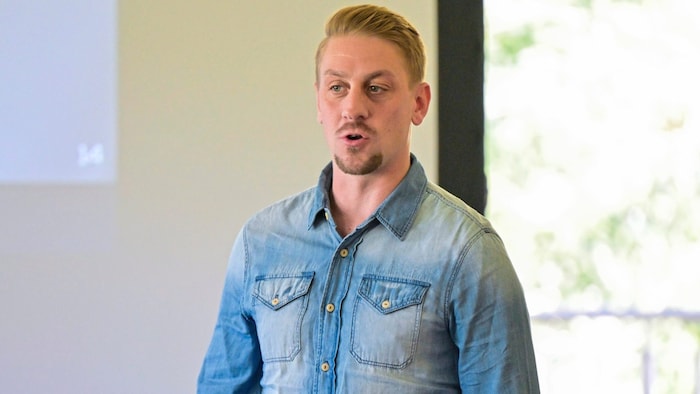 ... FAC-Sportchef Lukas Fischer.