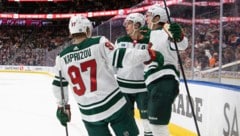 Minnesota Wild jubelt (Bild: AP)