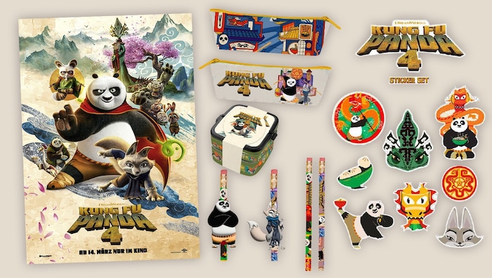 „Kung Fu Panda 4“ ist ab 14. März exklusiv im Kino zu sehen!