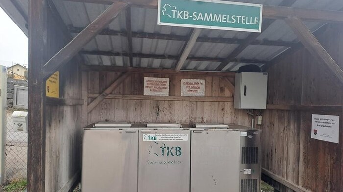 In einem Container für Tierkadaver war der lebendig entsorgte Nager noch rechtzeitig gefunden ...