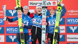 Jacqueline Seifriedsberger, Eva Pinkelnig, Katharina Schmid (Bild: GEPA)