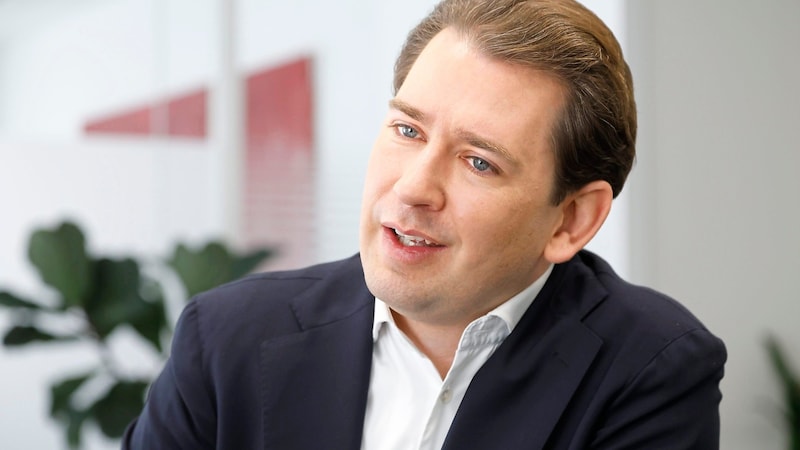 Sebastian Kurz has been an entrepreneur for over two years. (Bild: Groh Klemens)