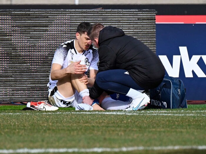 Ivo Kralj had to come off injured against Amstetten and the Bregenz captain is missing for KSV.