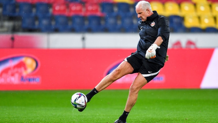 Schonte weder sich noch die Torhüter: Herbert Ilsanker.