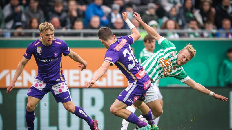 Vielleicht schon das letzte Derby für Grüll. (Bild: GEPA pictures)