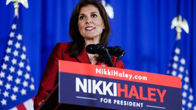 Nikki Haley will sich nicht geschlagen geben. (Bild: AFP)