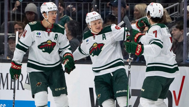 Jubel bei Minnesota Wild 