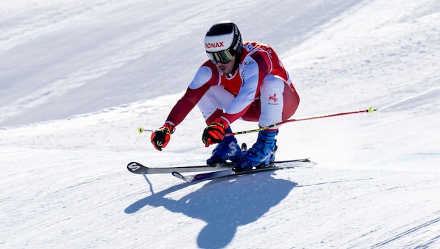 Adam Kappacher zeigte in Val Thorens auf. (Bild: GEPA)