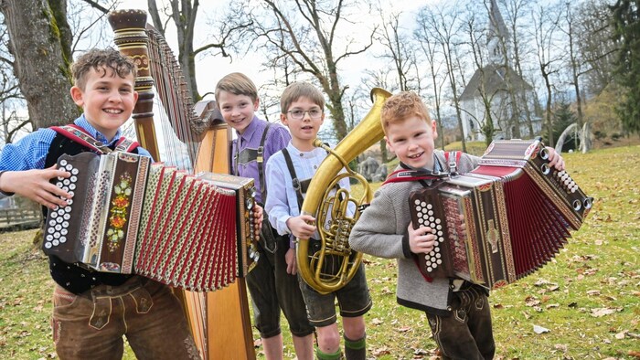 Ebenso ganz vorne mischten mit: Das „Trio BlasDruckZupf“ (Musikschule Feldkirchen) und Mattias ...