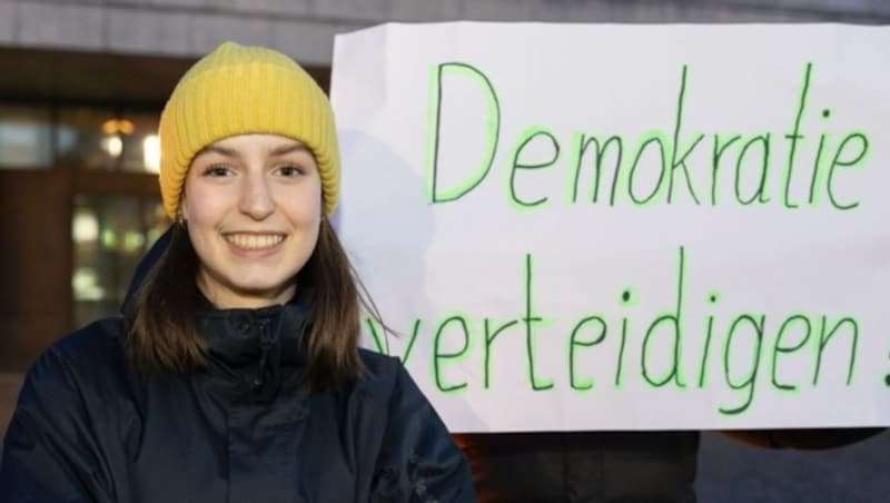 Menschenrechte und Klimaschutz stehen bei Sophia Simon in direkter Verbindung. (Bild: Maurice Shourot)