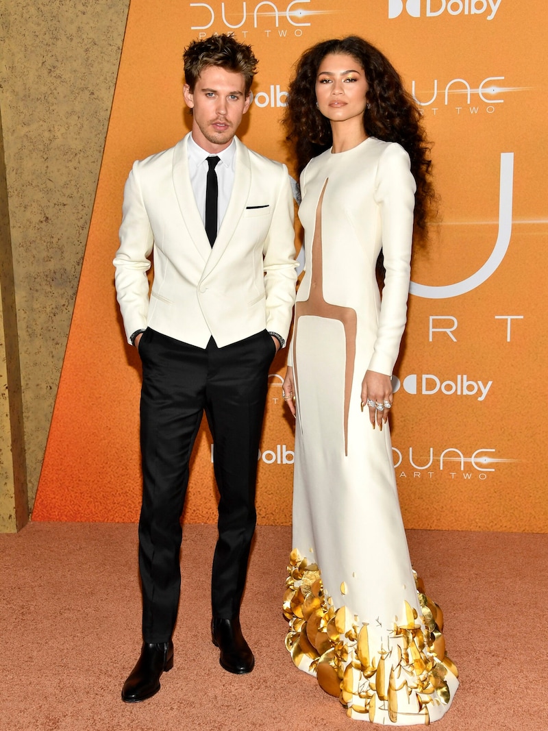 Ein fesches Duo: Austin Butler und Zendaya (Bild: APA/Evan Agostini/Invision/AP)