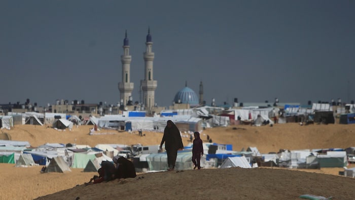 Internally displaced persons in Rafah