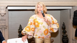 Martha Stewart beim Old Bags Luncheon in Florida. (Bild: BFA / Action Press / picturedesk.com)