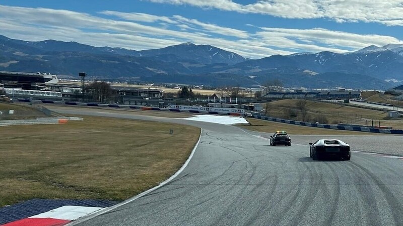 Die Lamborghini-Fahrt am Red Bull Ring in Spielberg (Bild: Rollende Engel)