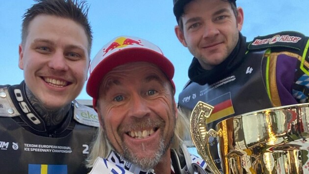 Franky Zorn (M.) krönte sich in Polen zum dritten Mal zum Europameister. (Bild: Franky Zorn)