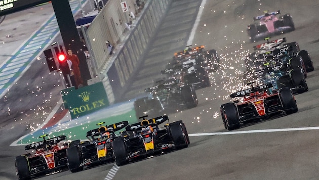Das Rennen in Bahrain geht dieses Jahr am Samstag über die Bühne. (Bild: APA/AFP/Giuseppe CACACE)