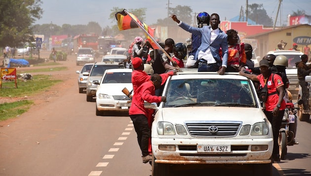 Robert Kyagulanyi, candidato presidencial de la oposición en Uganda (Bild: Southern Films)