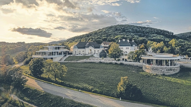 Das Schloss Cobenzl steht zurzeit ohne Pächter da. Der Betrieb ist neu ausgeschrieben. (Bild: matthias mato johannik)