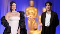 Lily Gladstone und Cillian Murphy gelten als die Favoriten in den SChauspiel-Kategorien. (Bild: APA/Chris Pizzello/Invision/AP, APA/Getty Images via AFP/GETTY IMAGES/Amy Sussman, APA/AFP/Alberto E. Rodriguez)