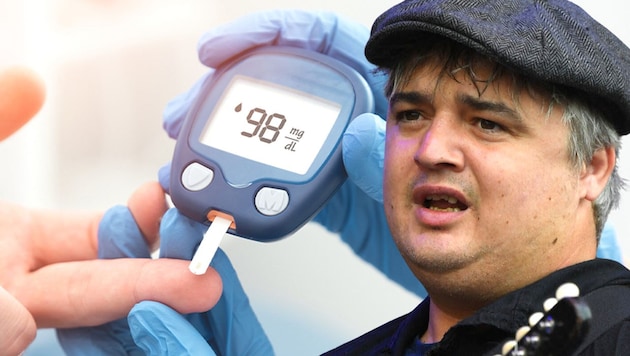 Sänger Pete Doherty ist an Typ-2-Diabetes erkrankt. (Bild: Krone KREATIV,)