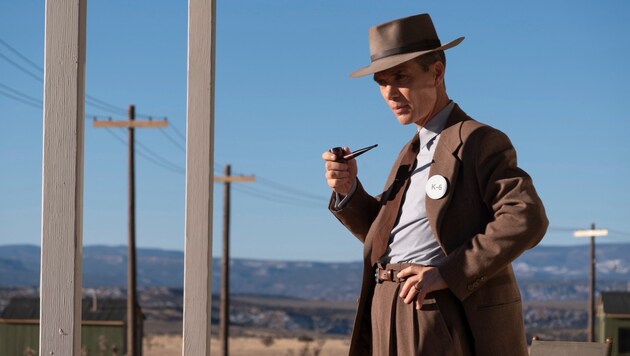 "Oppenheimer" with Cillian Murphy is the absolute favorite in the Oscar race. (Bild: APA/Universal Pictures via AP)