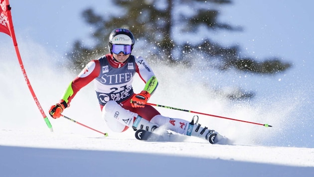 Patrick Feurstein won the German giant slalom championships in Pfelders, South Tyrol. (Bild: GEPA pictures)