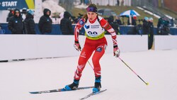 Anna Millinger glänzte im Sprint der Junioren-WM in Otepää. (Bild: Reiko Kolatsk)