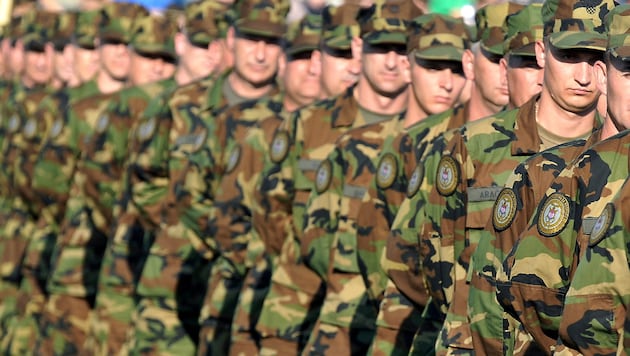 Compulsory military service in Croatia was abolished in 2008. (Bild: AFP)